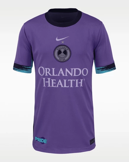 Детская игровая футболка Nike Orlando Pride, фиолетовая