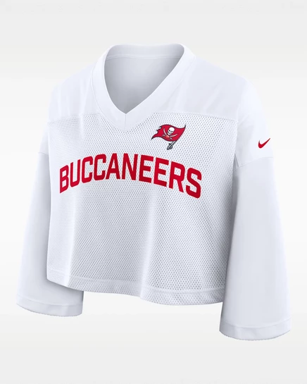 Женский укороченный топ Nike Tampa Bay Buccaneers, белый