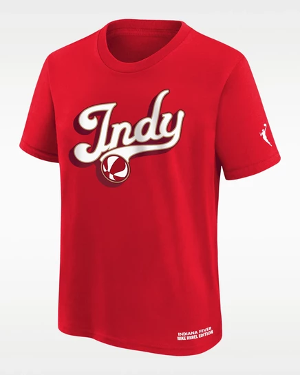 Детская футболка Nike Indiana Fever Rebel, красная