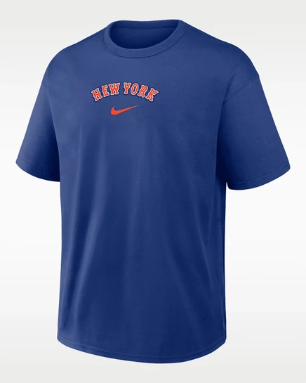 Мужская футболка Nike New York Mets City Name Max90, синяя