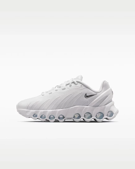 Детские кроссовки Nike Air Max Dn8, платиновые/фиолетовые/неоново-желтые