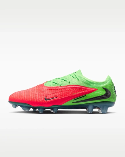 Унисекс бутсы Nike Phantom 6, розовые/зеленые/черные