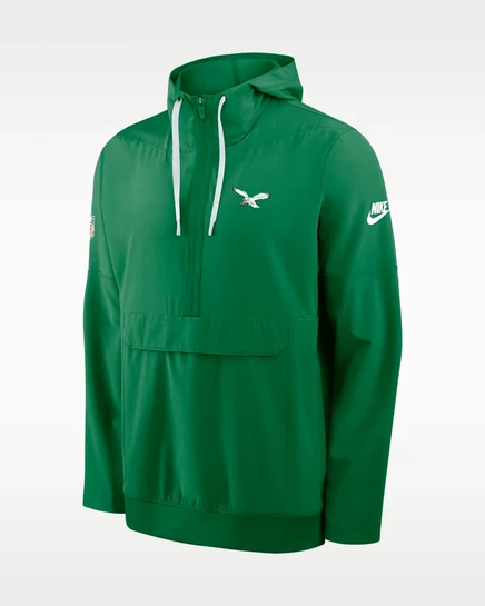 Мужская куртка-анорак Nike Philadelphia Eagles, зелёная