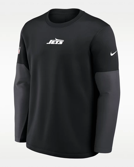Мужская футболка Nike Therma-FIT New York Jets, черная