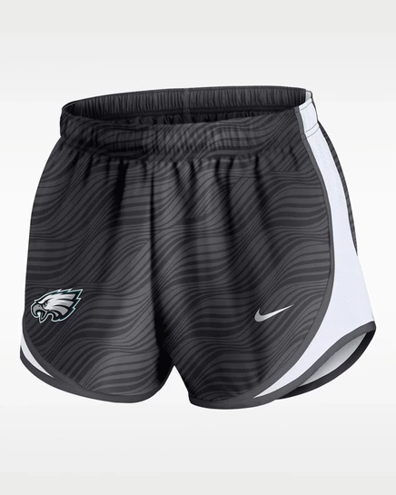 Женские шорты Nike Tempo Dri-FIT Philadelphia Eagles, антрацит/белые