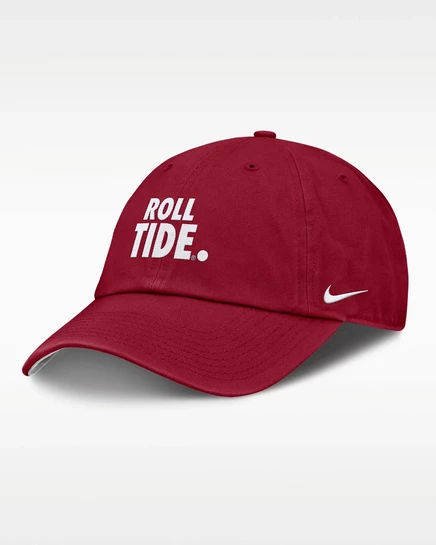 Кепка Nike Alabama Primetime Chant Club, малиновая/белая