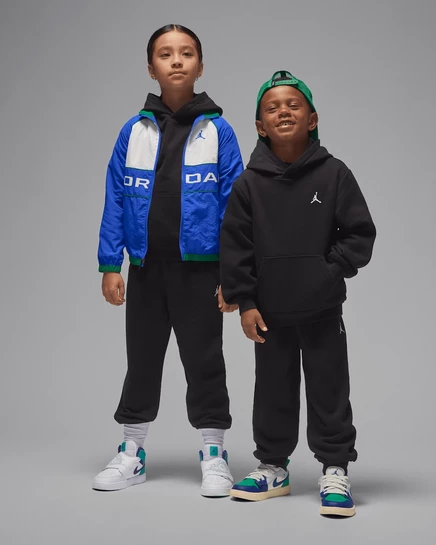 Мальчиковый комплект Jordan Brooklyn Fleece, черный