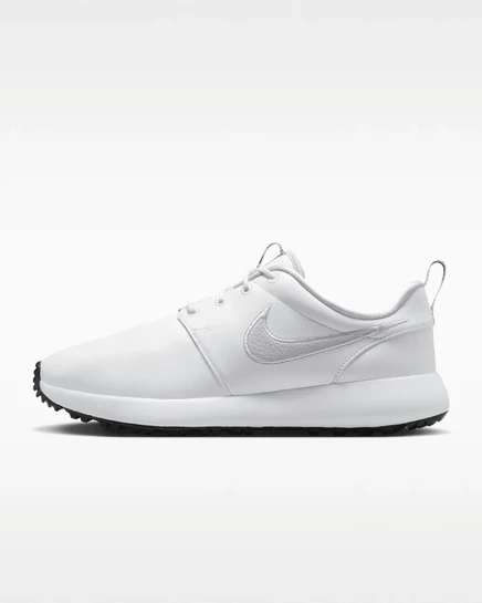Унисекс кроссовки для гольфа Nike Roshe G, белые/черные