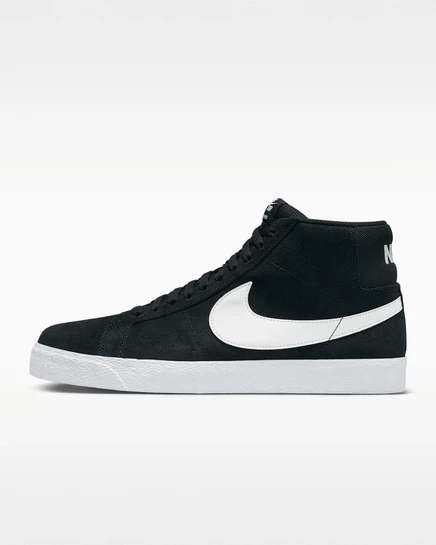 Кроссовки Nike SB Zoom Blazer Mid Skate Shoes черные/белые/white/белый