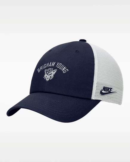 Унисекс кепка-тракер Nike BYU, темно-синяя