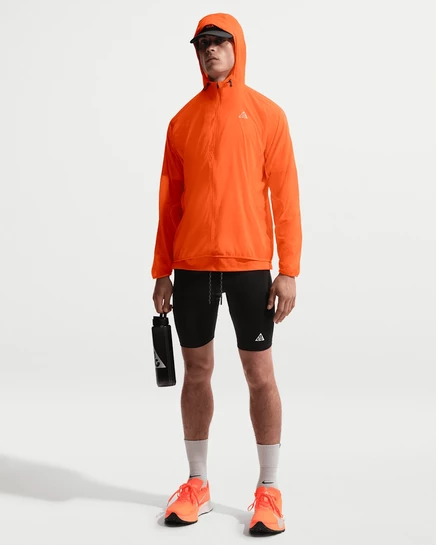 Мужские тайтсы Nike ACG «Lava Loops» Dri-FIT ADV полудлинные, черно‑белые