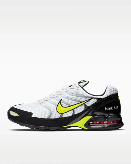 Мужские кроссовки Nike Air Max Torch 4, бело-черные/ярко-красные/volt