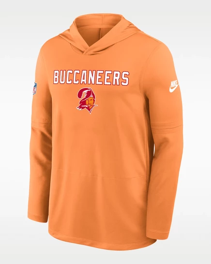 Мужская худи Nike Pass Accuracy Dri-FIT с капюшоном, оранжевая