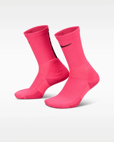 Унисекс носки Nike Elite 2.0, ярко-розовые/черные