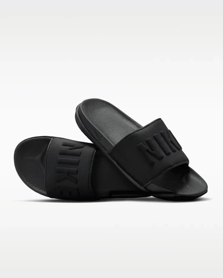 Женские слайды Nike Offcourt, антрацитовые/черные