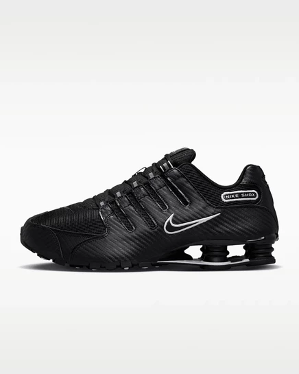 Мужские кроссовки Nike Shox NZ, черные/белые