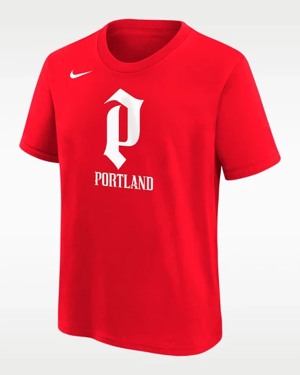 Футболка для мальчиков Nike Portland Fire WNBA, красная