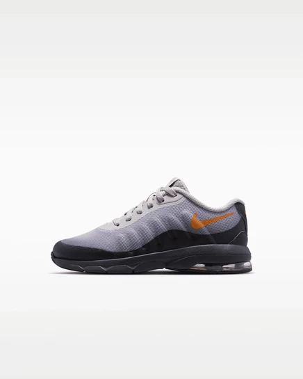 Детские кроссовки Nike Air Max Invigor, серые с желтым