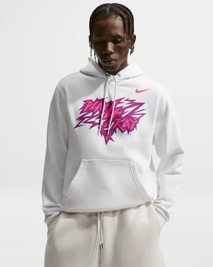 Мужское худи Nike Play4Kay Club Fleece с начесом, белое