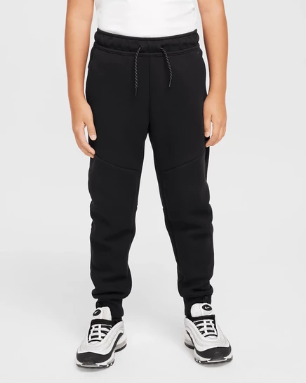 Джоггеры для больших детей Nike Tech Fleece, черные