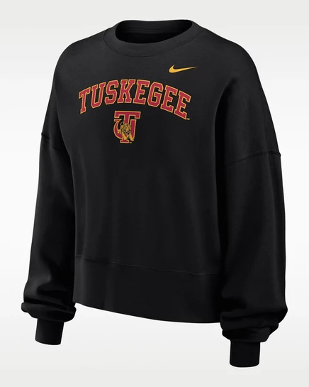 Женский свитшот Nike Tuskegee Phoenix, черный