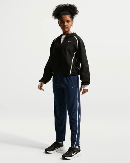 Брюки Nike Tempo для девочек Dri-FIT, темно-синие