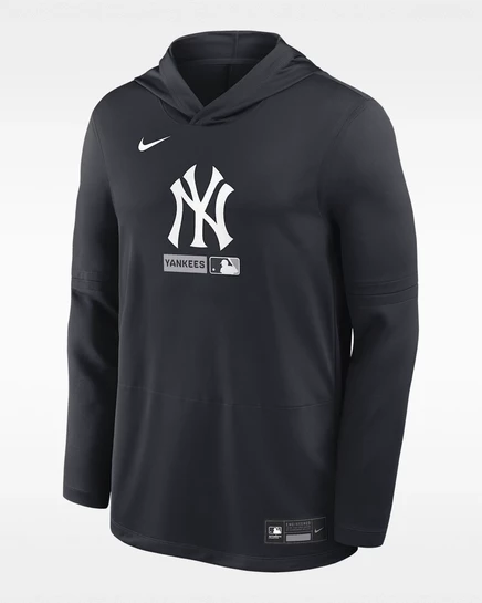 Мужская худи Nike New York Yankees Dri-FIT с капюшоном, синяя