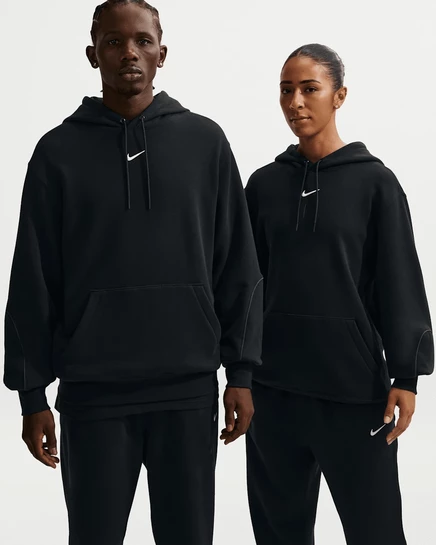 Мужское худи NOCTA Fleece CS Hoodie 2, черно-белое