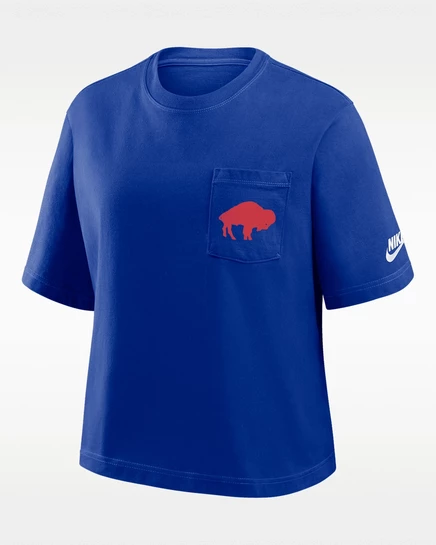 Женская футболка Nike Buffalo Bills Rewind, ярко-синий