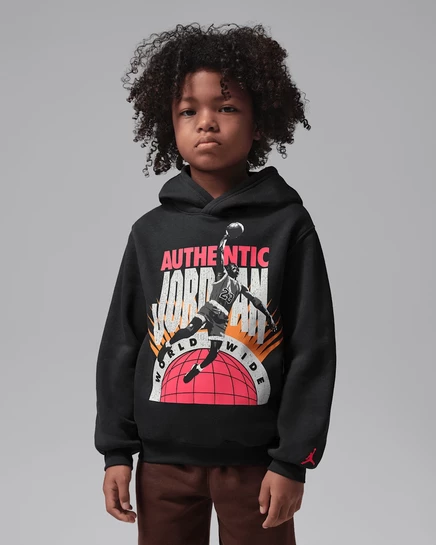 Мальчиковая худи Jordan Authentic, черная
