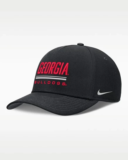 Мужская кепка Nike Georgia Sideline, черная