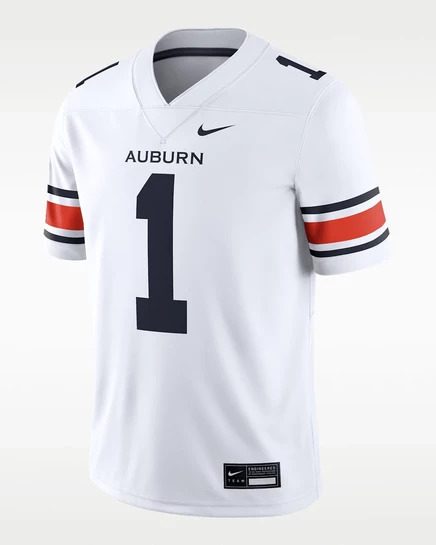 Мужская джерси Nike Auburn Dri-FIT, белая