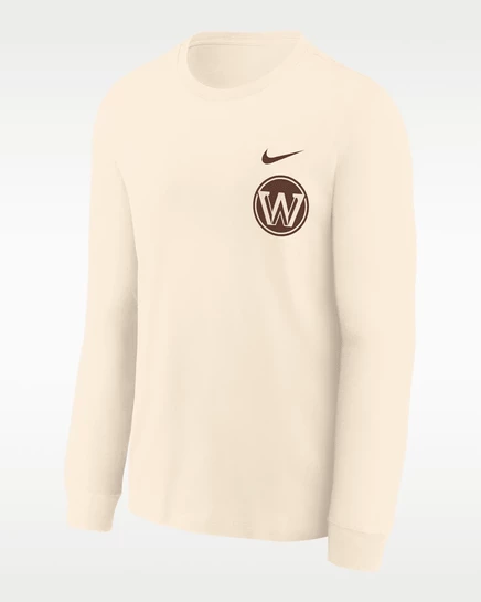 Подростковая футболка Nike Golden State Warriors City Edition, натуральная