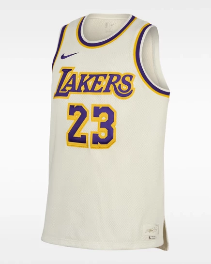Мужское джерси Nike LeBron Dri-FIT NBA, слоновая кость