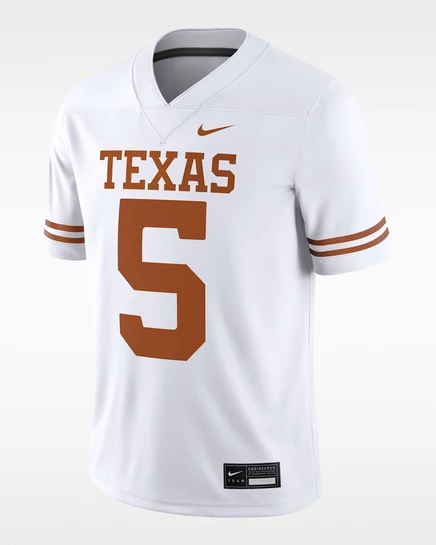 Мужское джерси Nike Quintrevion Winser Texas, белое
