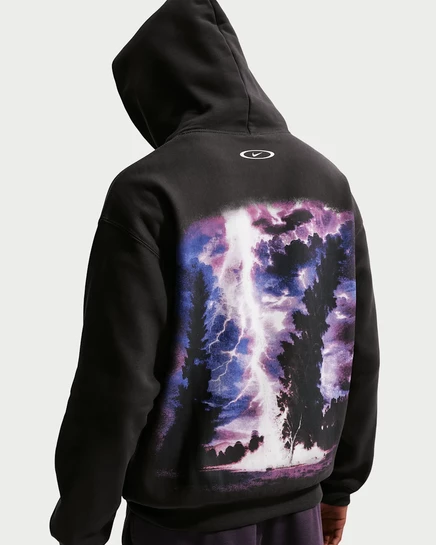 Мужская худи Nike Solo Swoosh, черная