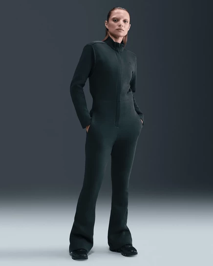 Женский комбинезон Nike Tech Fleece, водорослево-черный