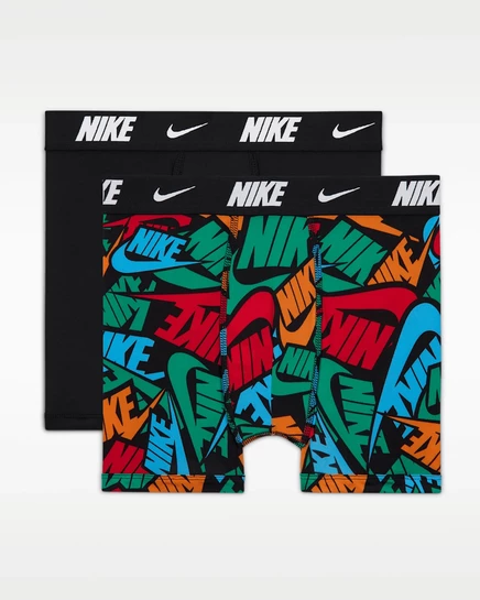 Детские боксерские трусы Nike Dri-FIT (2 шт.), синие