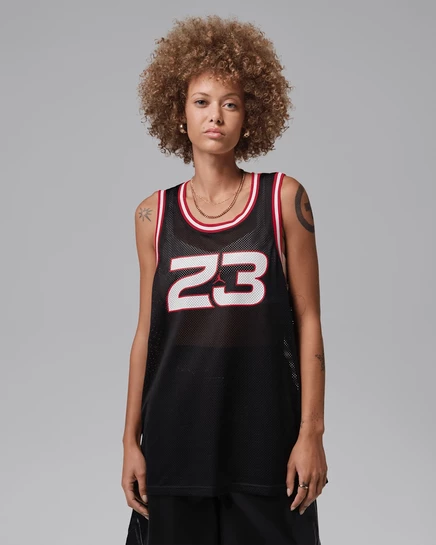 Женская джерси Jordan Brooklyn, черная/красная