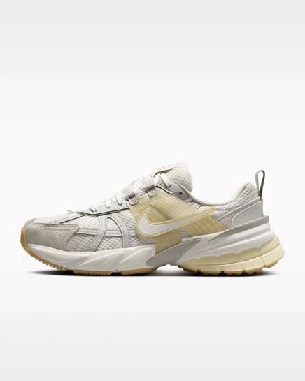 Женские кроссовки Nike V2K Run с отражателями, темно-серый/хаки/серый/белый