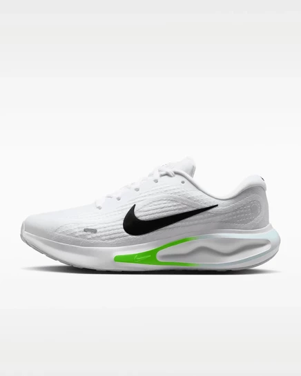 Мужские беговые кроссовки Nike Journey Run, бело-зеленые/ледяно-голубые/черные