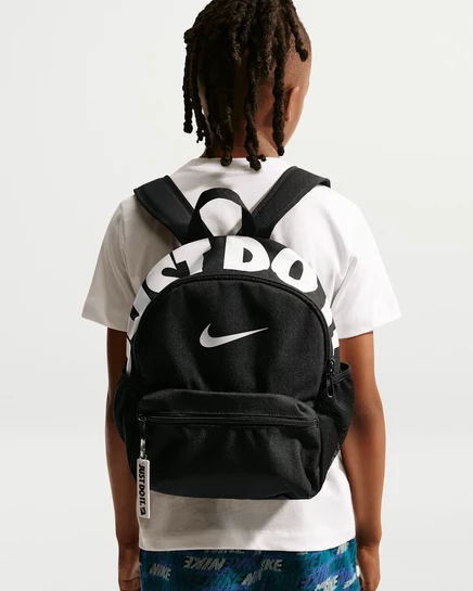 Детский мини-рюкзак Nike JDI 2.0, 11 л, черно-белый