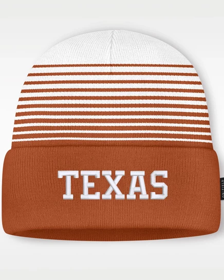 Унисекс шапка-бини Nike Texas Sideline, оранжевая/белая