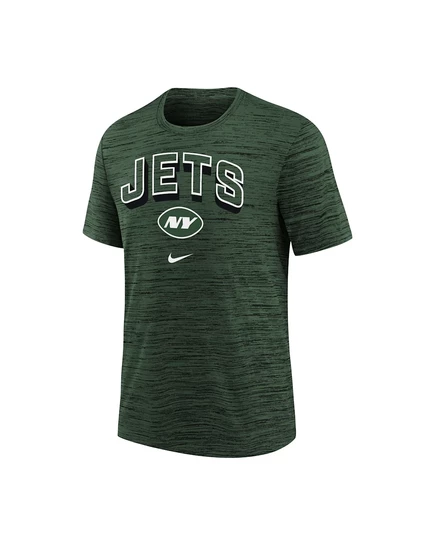Детская футболка Nike Sideline Velocity NY Jets Dri-FIT, зеленая