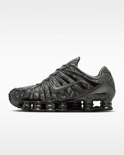 Мужские кроссовки Nike Shox TL, серо-черные