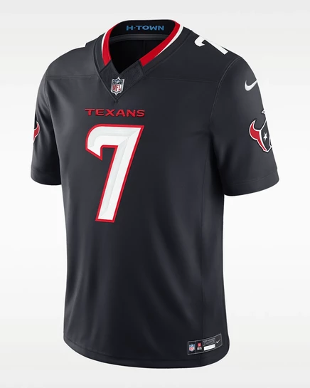 Мужская майка Nike C.J. Stroud Houston Texans, темно-синяя