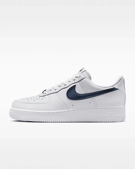 Мужские кроссовки Nike Air Force 1 '07 LV8 USA, бело-красные