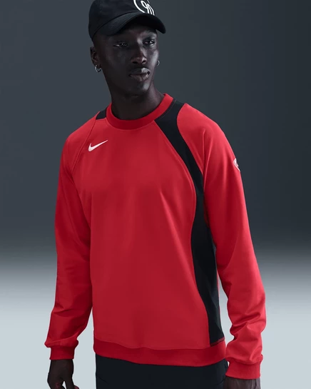 Мужская футболка Nike Total 90 Repel, красно-черно-белая