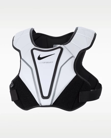 Мужская накладка на плечо Nike Vapor Select 2.0 для лакросса, белая
