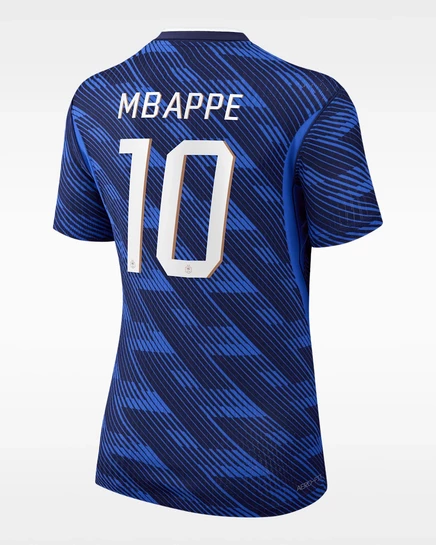 Женская игровая футболка Nike FFF 2026 Match Home Aero-FIT, синяя